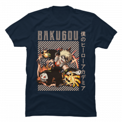 bakugou shirt design